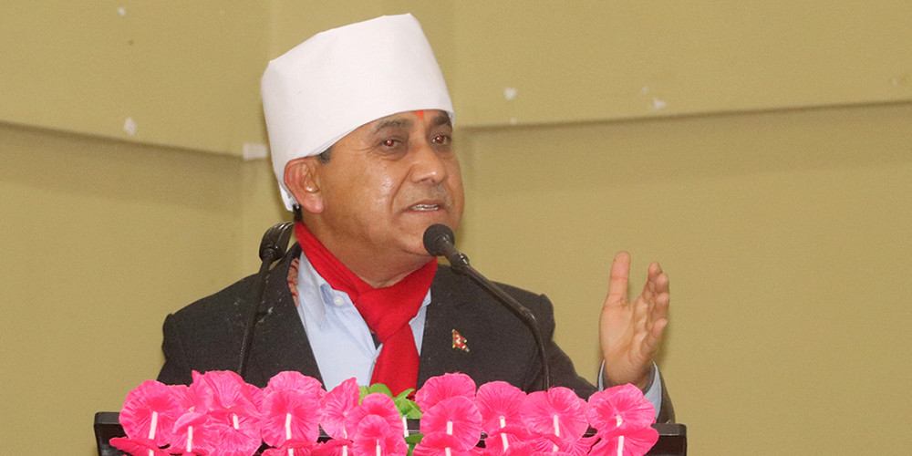 चुनावको चिन्ता नलिई काममा केन्द्रित हुन जरुरीः महामन्त्री शर्मा